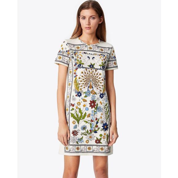 tory burch peacock dress